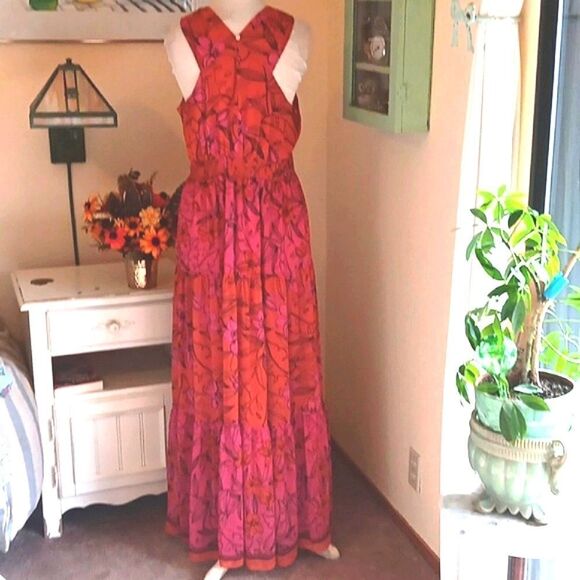 Daniel Rainn Wrap Maxi Dress - Picture 7 of 13